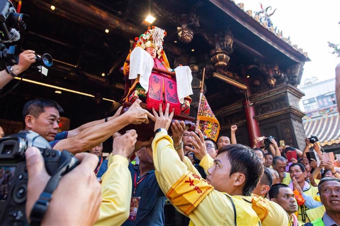 农历三月“疯”妈祖 台湾第一女神_1650511994194